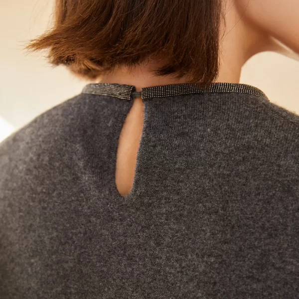 BC-270 Luxury Brand Womens Clothing Ladies Clothes 12GG 100% Cashmere Sweaters - Image 4
