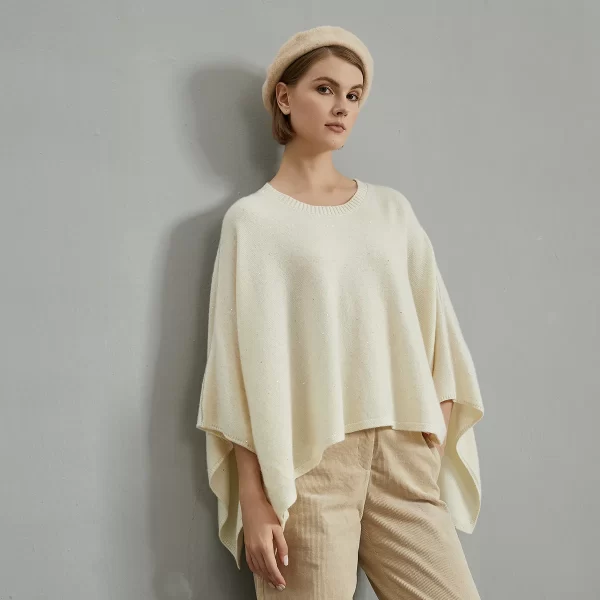 BC795 High quality luxury brand women's clothing 100% pure cashmere long shawl - Image 3