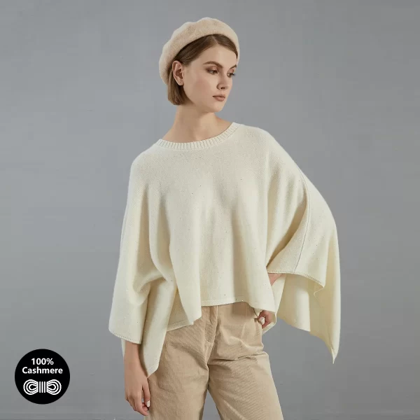 BC795 High quality luxury brand women's clothing 100% pure cashmere long shawl - Image 5