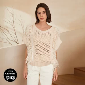 BC-308 V Neck 100% Cashmere Clothes Jumper For Women Pullover Sweater Women's Sweaters Cashmere Sweater Knitted Vest