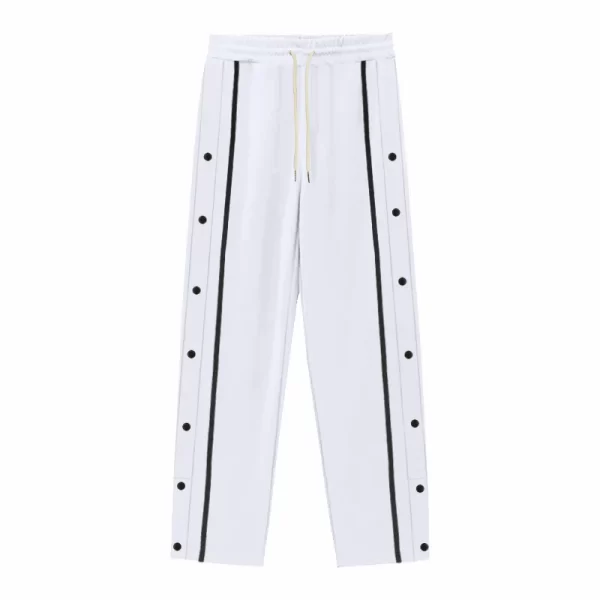 Man‘s casual sports pants breasted baggy straight drawstring good quality fashion autumn stretch sweatpants Outdoor trousers - Image 2